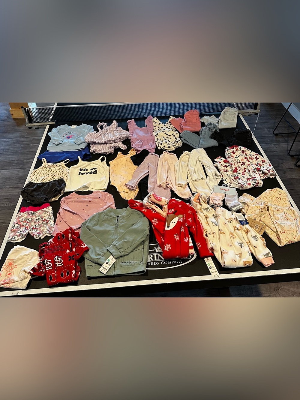 NWT/EUC Baby girl 18/2T month clothing bundle 35 pieces